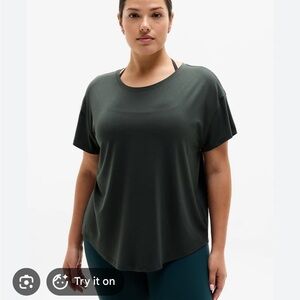 Athleta With Ease Tee NWOT XL Tall